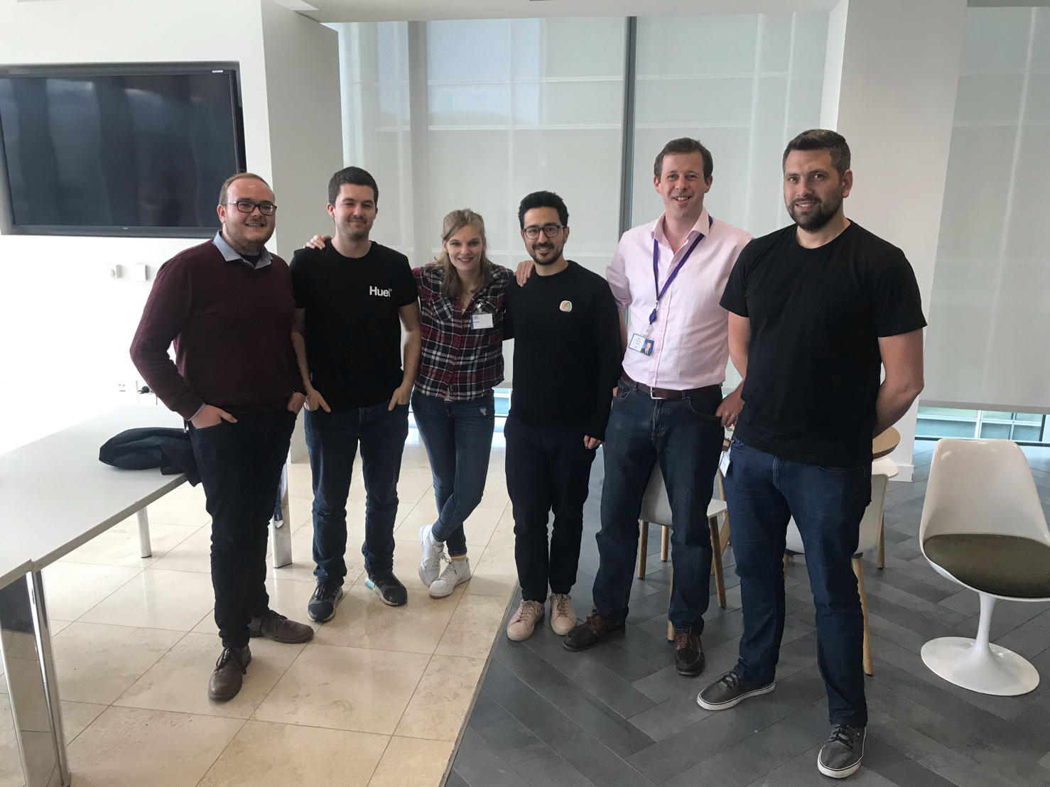 Infrahack Team with NR and TFL Principals