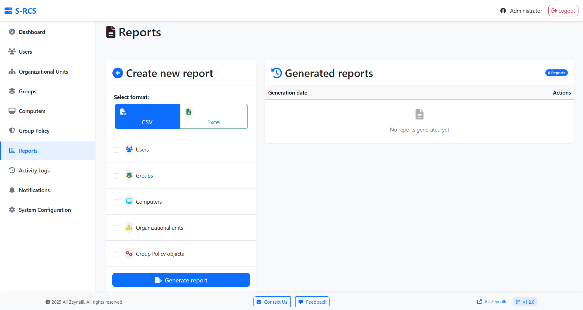 Reporting