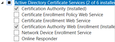 CA Config