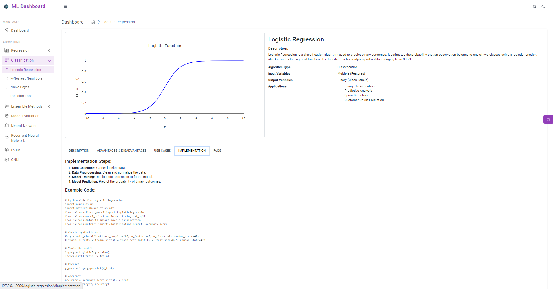 Logistic Regression