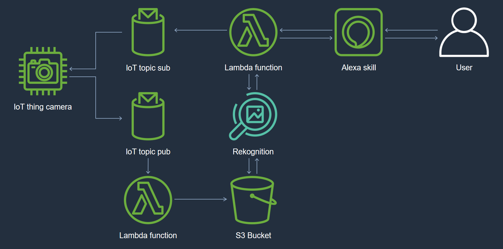 Alexa AI IoT Architecture