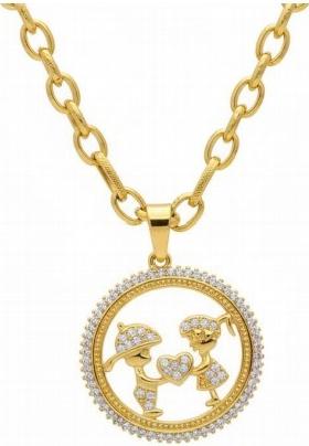 Heart Series - Simple hollow heart pendant