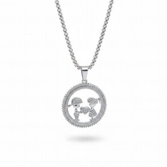 Heart Series - Classic solid heart pendant