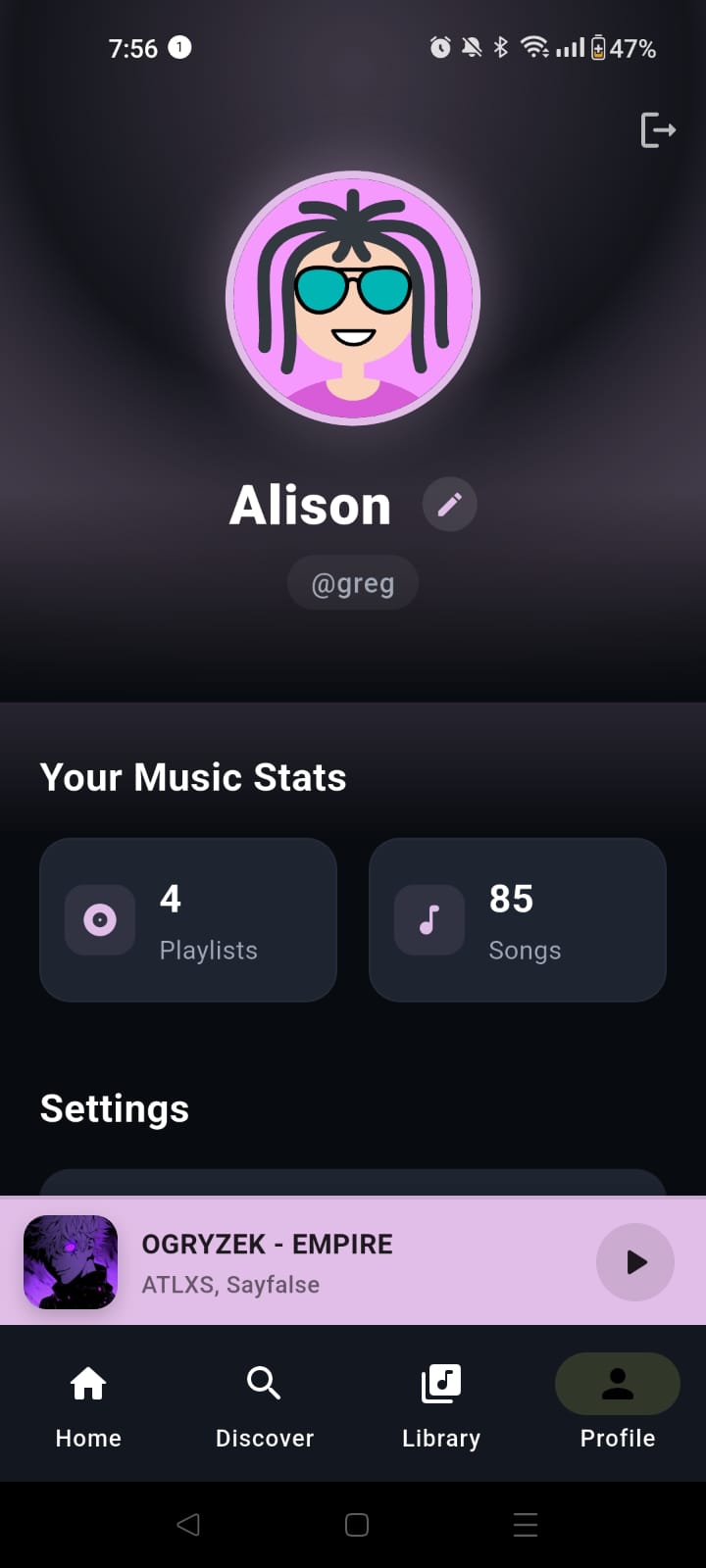 Songify Interface