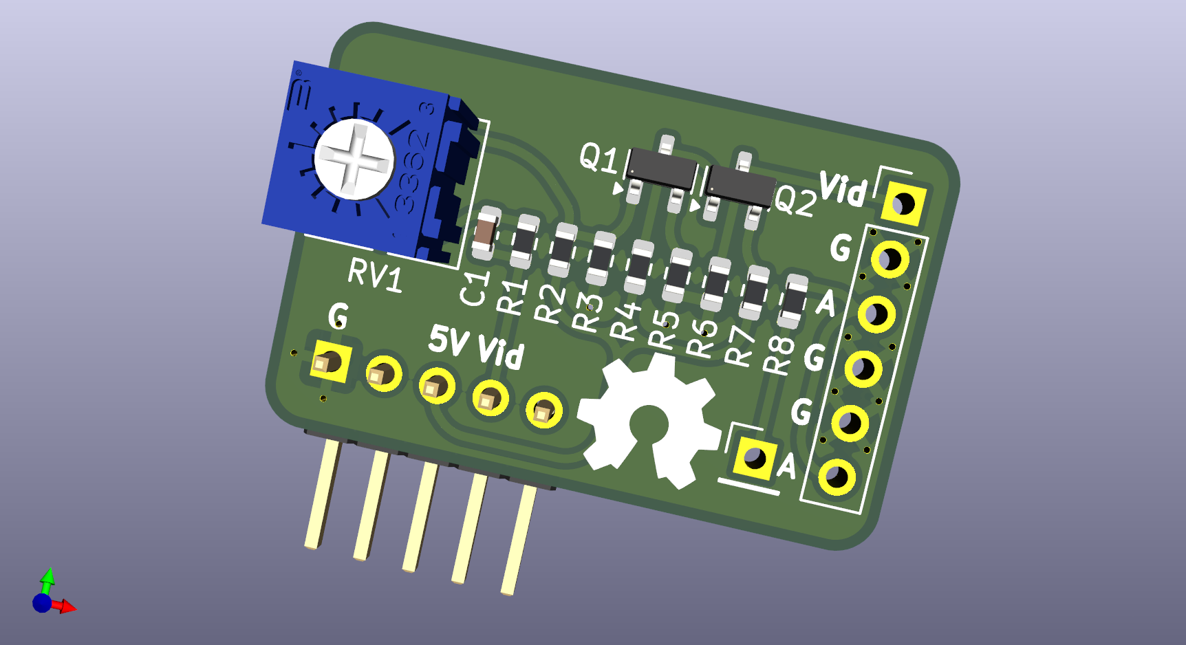 Atari2600 2TransistorCompMod, from the project README
