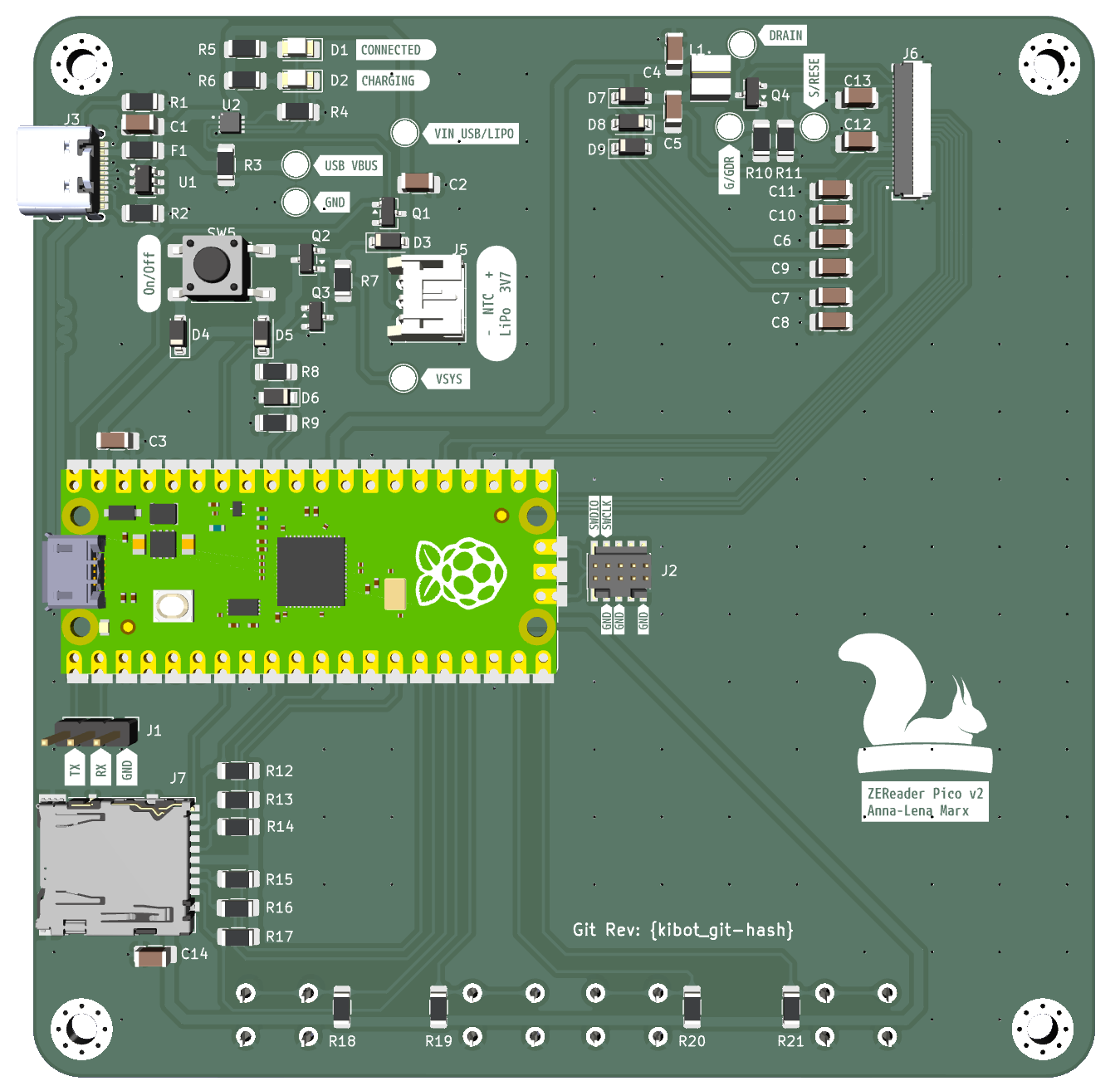 PCB rendering rev2