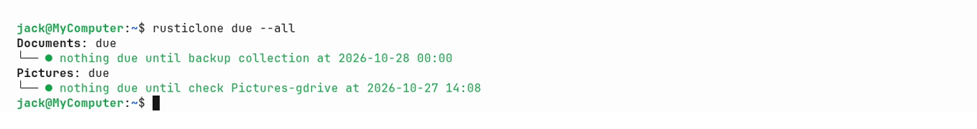 CLI due