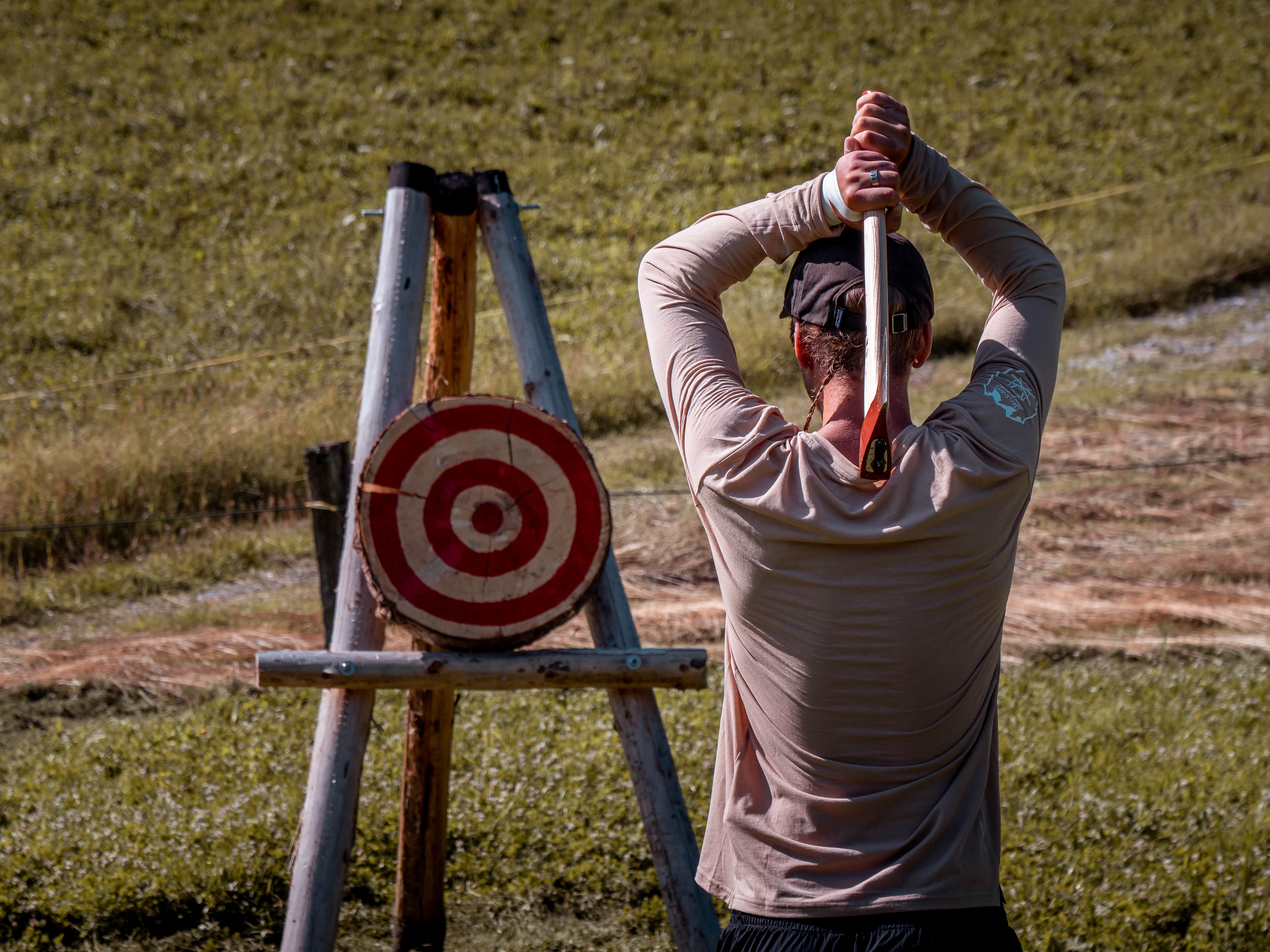 Archery, Air Rifle & Axe Throwing — photograph 2