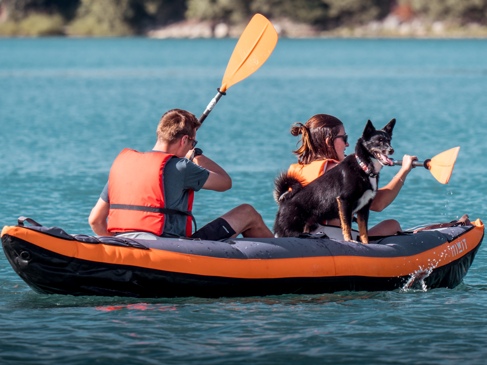 Kayaking — guided summer activity in Gstaad and Rougemont