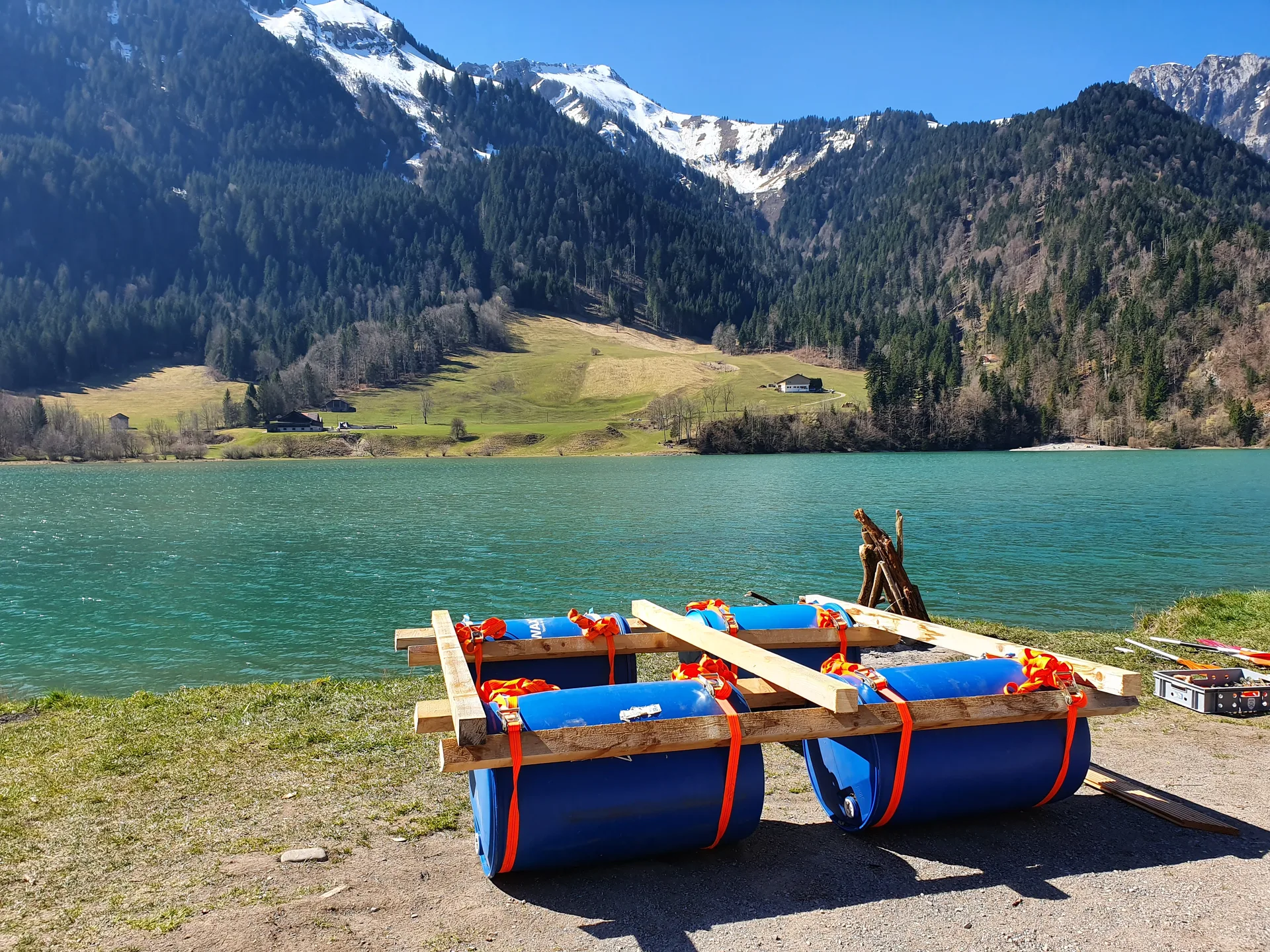 Raft Building — photograph 3