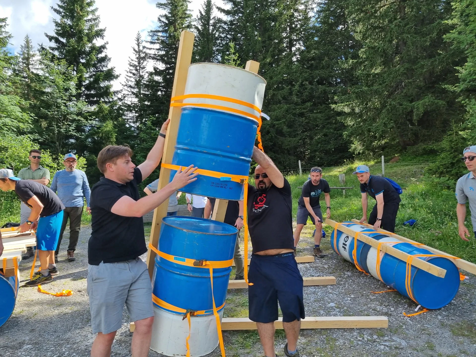Raft Building — photograph 5