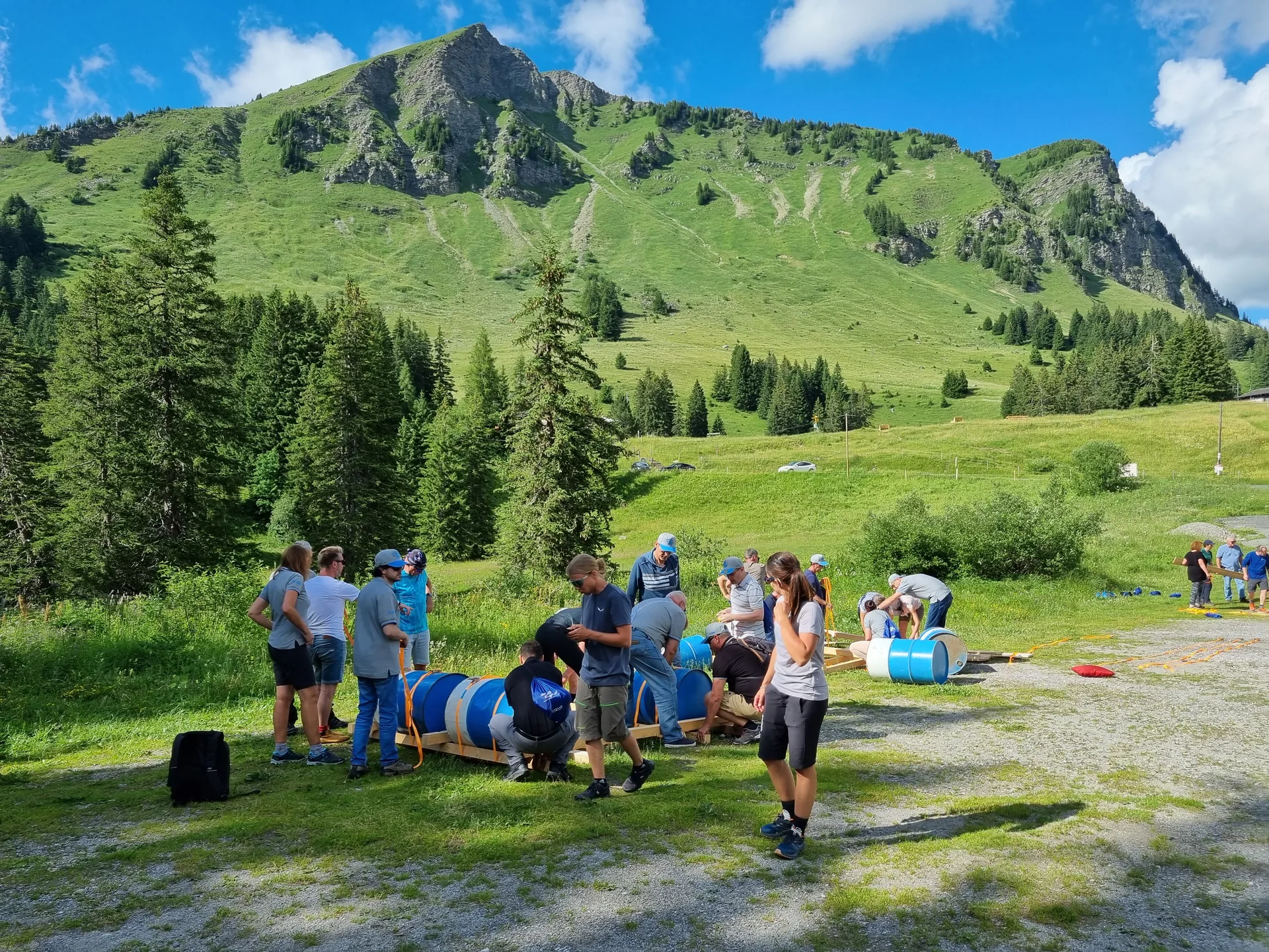 Raft Building — photograph 6