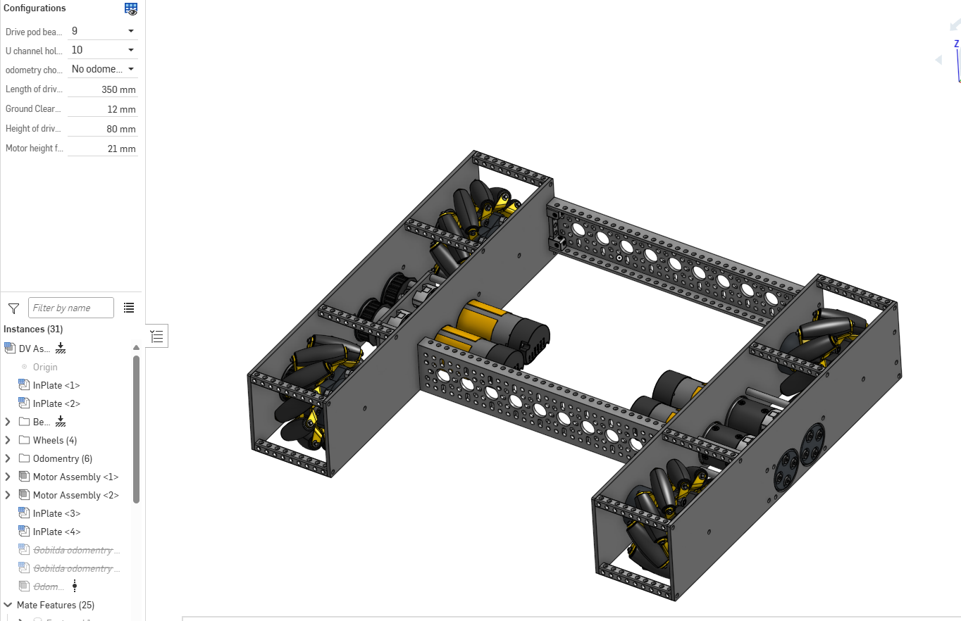 OpenVault - CAD - Drivetrains