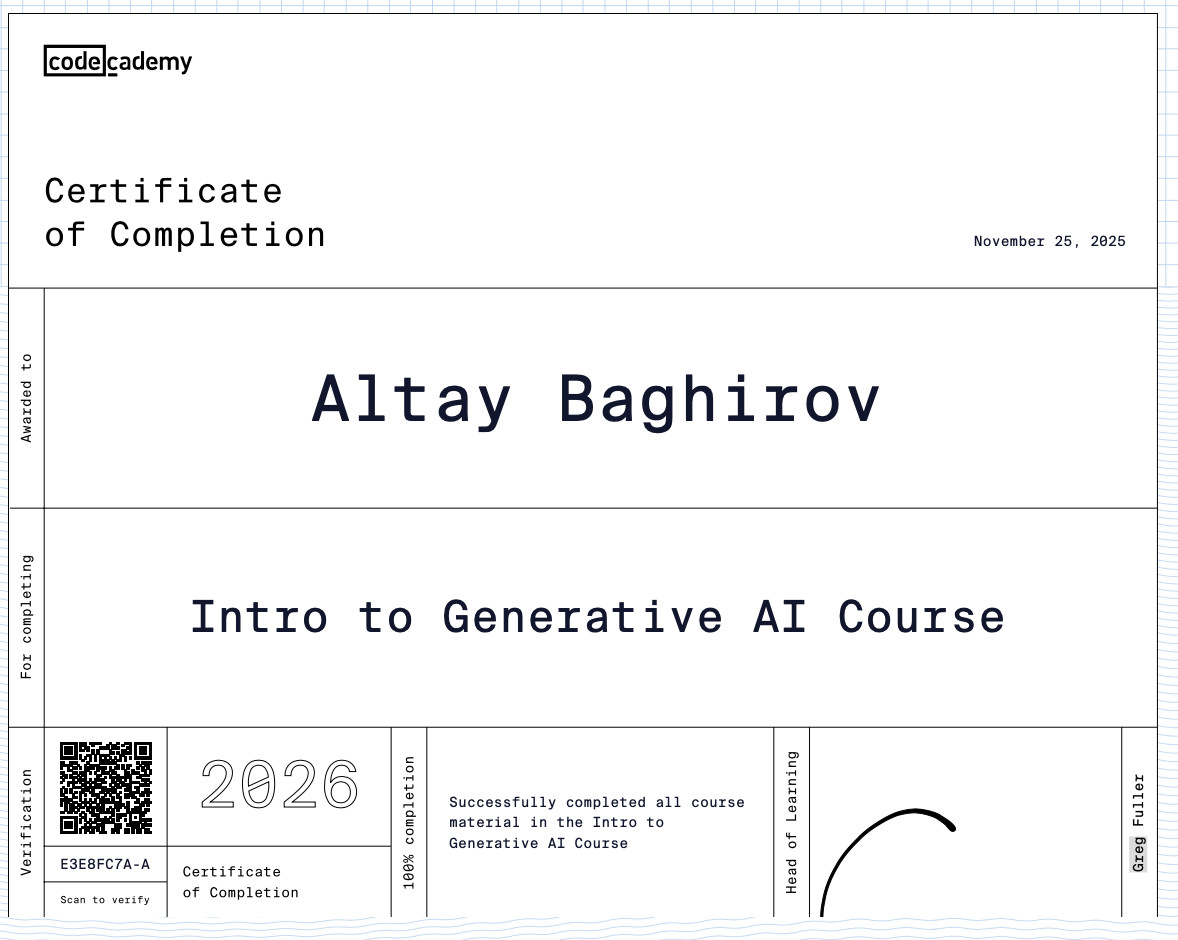 Intro to Generative AI