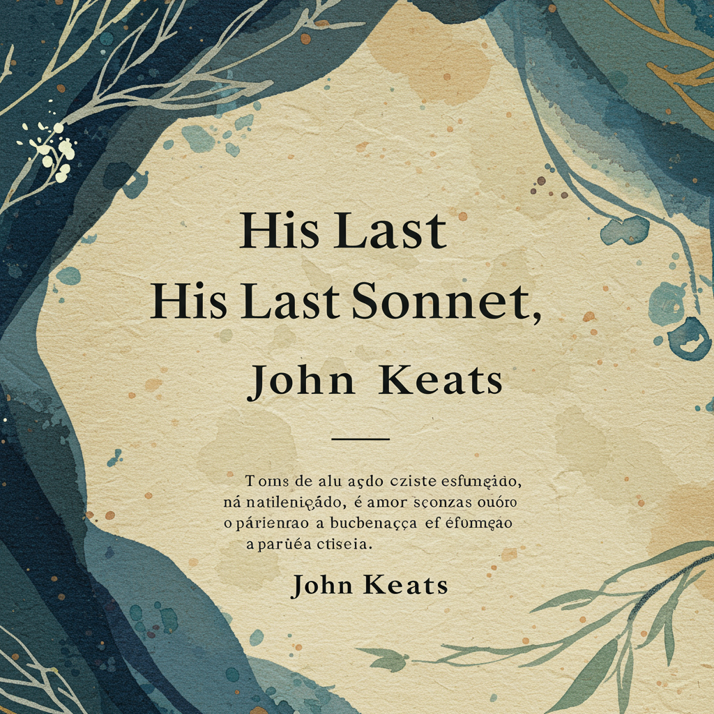 Uma capa com um fundo em tons de azul celeste e cinza esfumaçado, representando um céu noturno nublado e melancólico. No centro, uma pena de pena escura, quase preta, jaz sobre um pergaminho inacabado com manchas de tinta diluídas em aquarela. Ao redor da pena, pétalas de rosas pálidas, quase murchas, estão espalhadas, algumas parcialmente desfeitas. O estilo é aquarela suave e etérea, transmitindo uma sensação de delicadeza e transitoriedade.