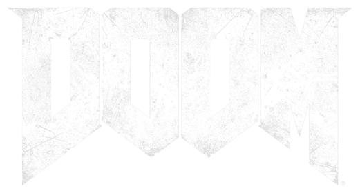 DOOM (2016) wordmark used for unlock / README