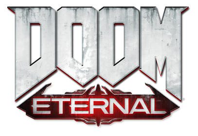 DOOM Eternal wordmark used for unlock / README