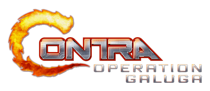 Contra: Operation Galuga wordmark used for unlock / README