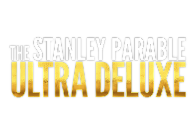 The Stanley Parable Ultra Deluxe wordmark used for unlock / README