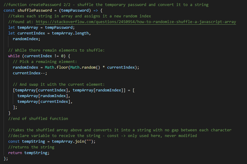 getPasswordLength