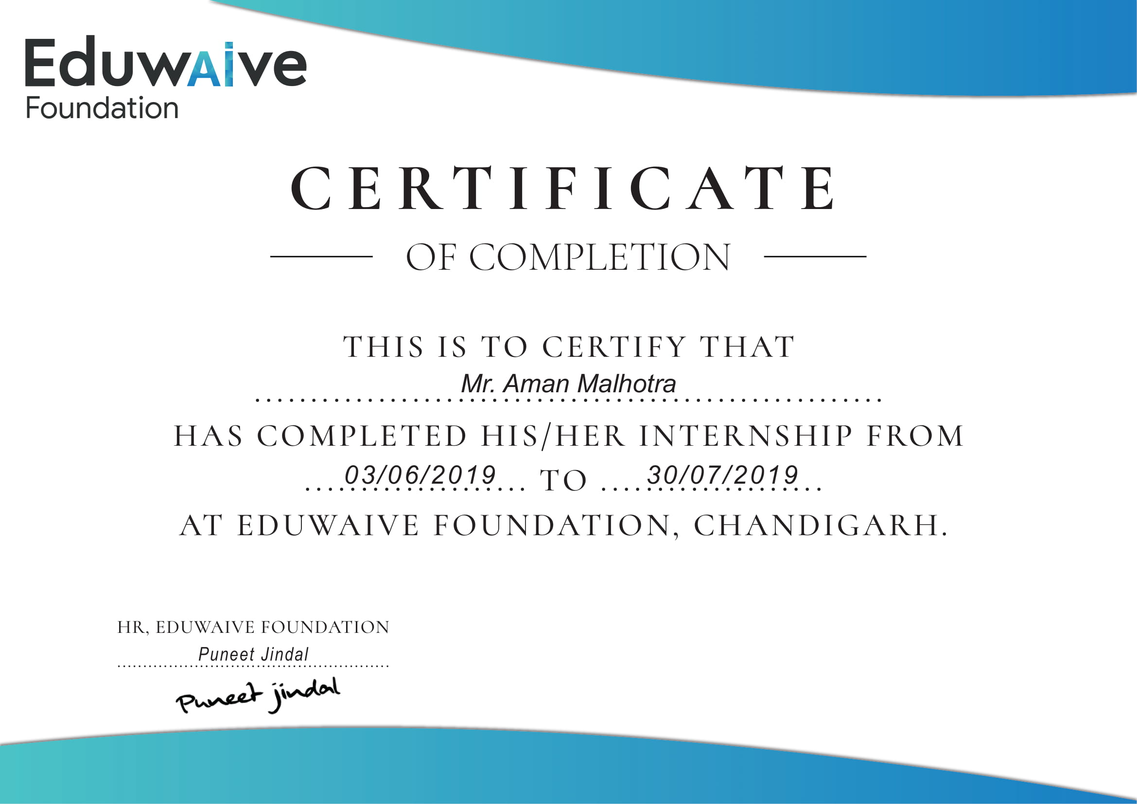 Eduwaive Foundation