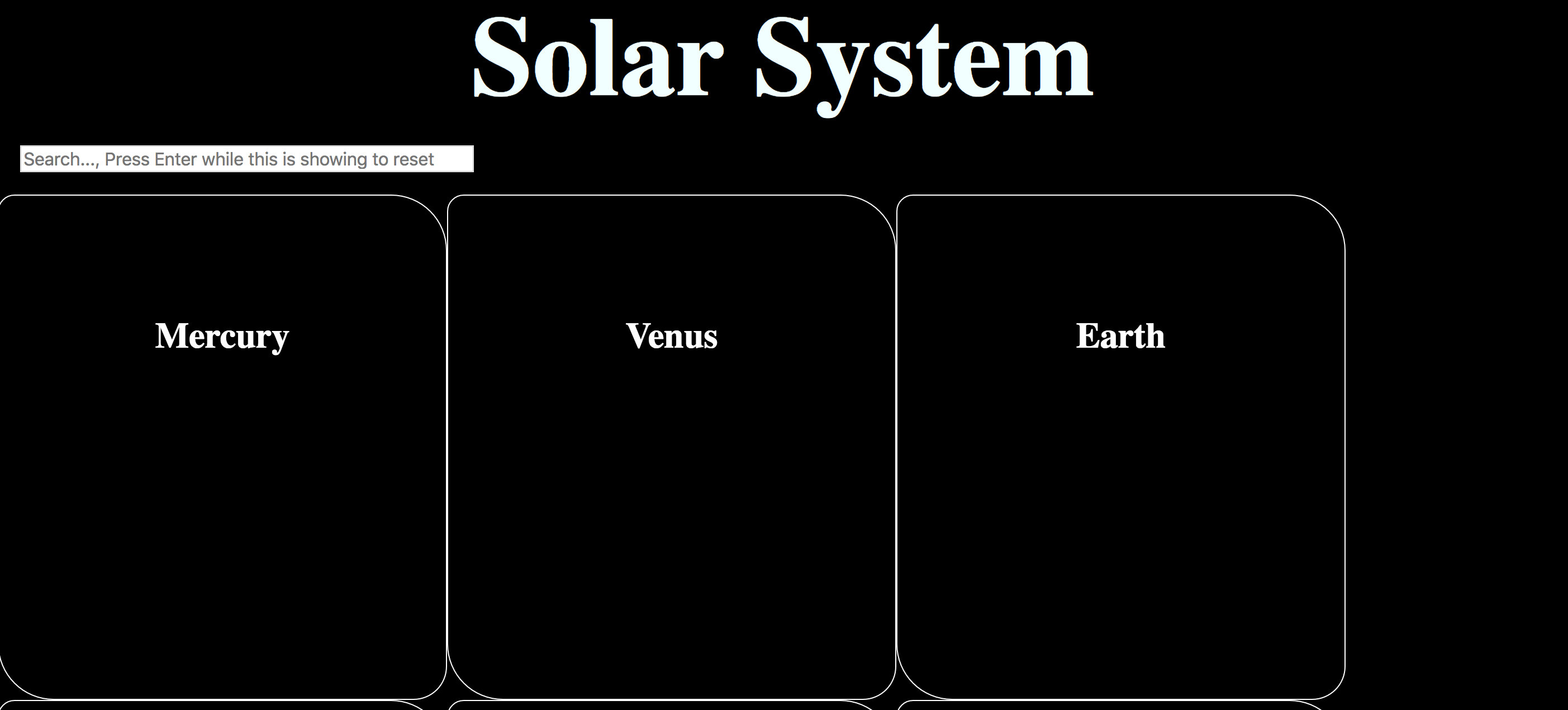 GitHub - AmandaM04/Solar-System