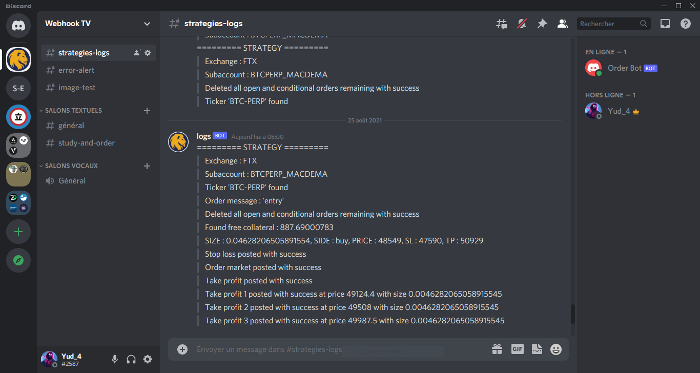 Discord Logs Channel