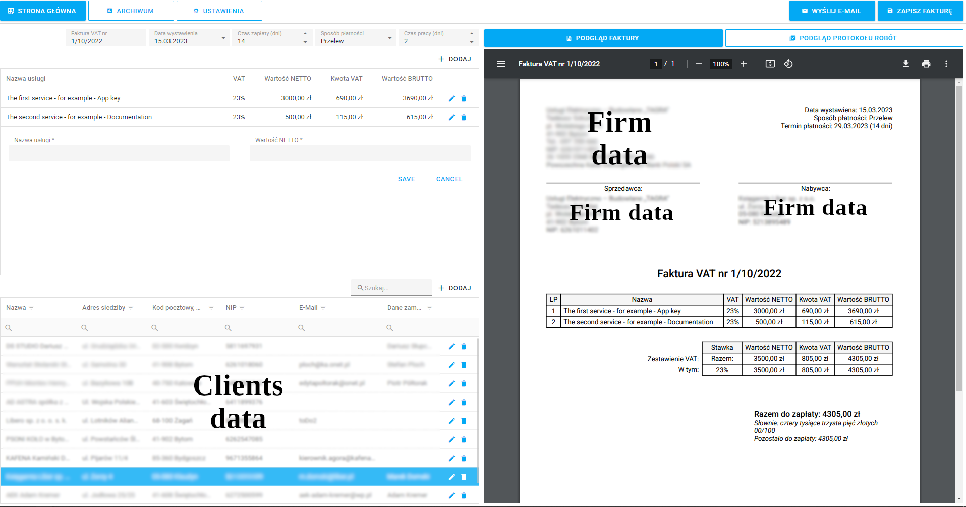 Preview - Invoice