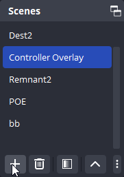 OBS Add scene