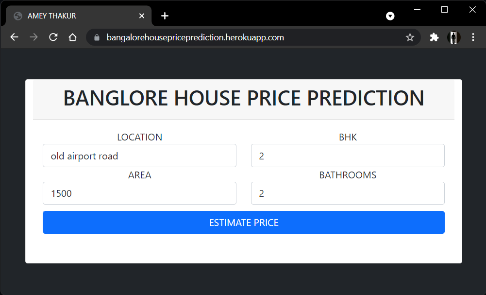Prediction Input