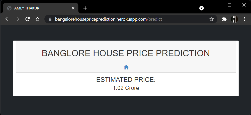 Price Result