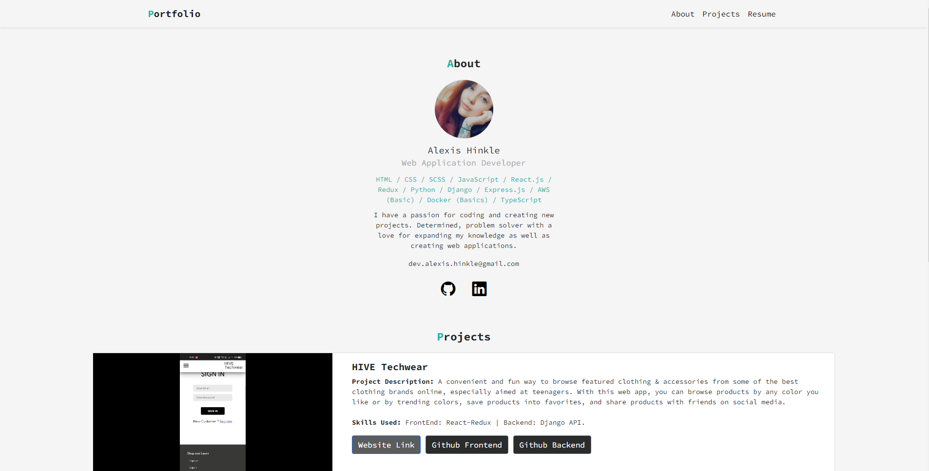 GitHub - Amhinkle/Portfolio: This is my portfolio project