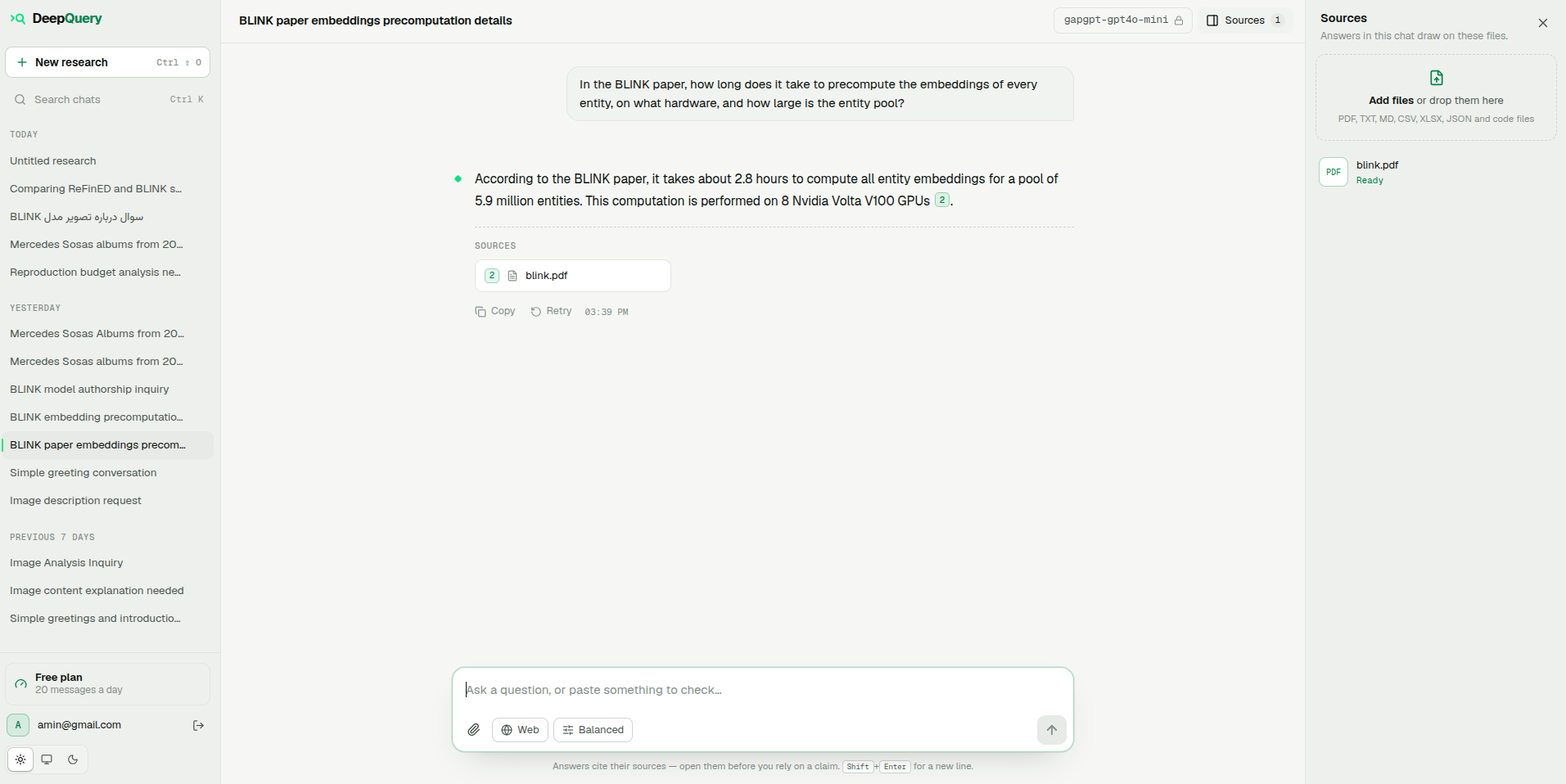 The light theme