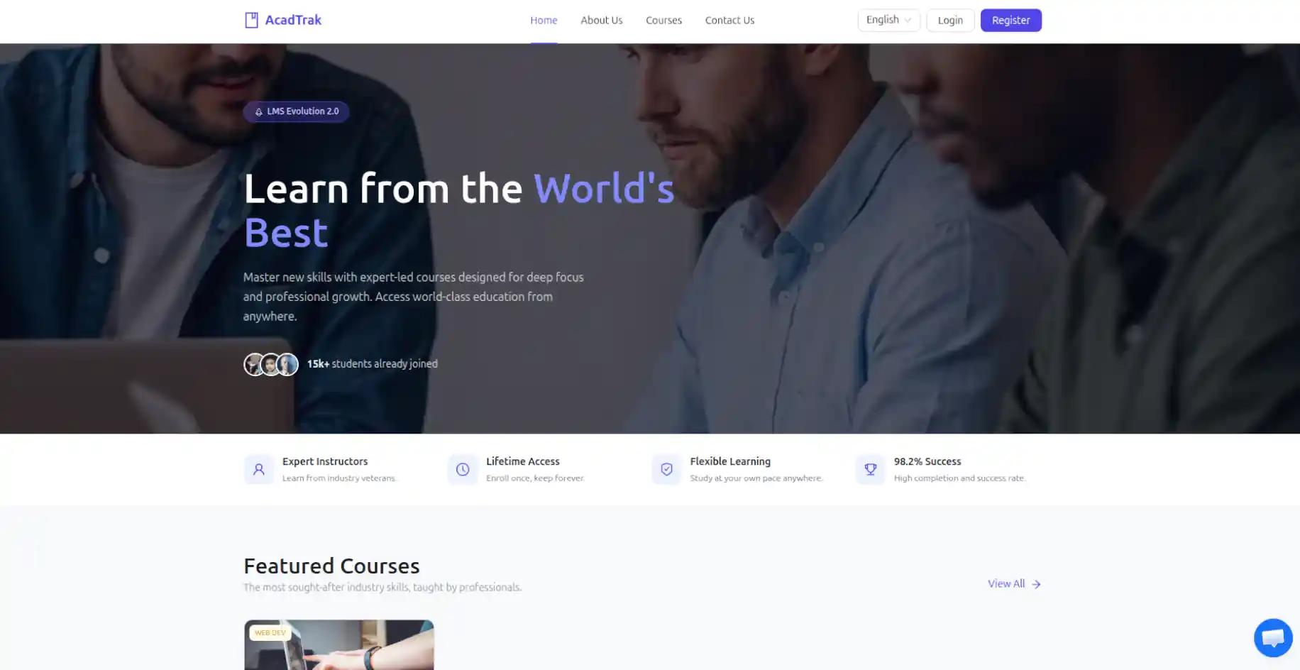LMS Educational Platform مشروع