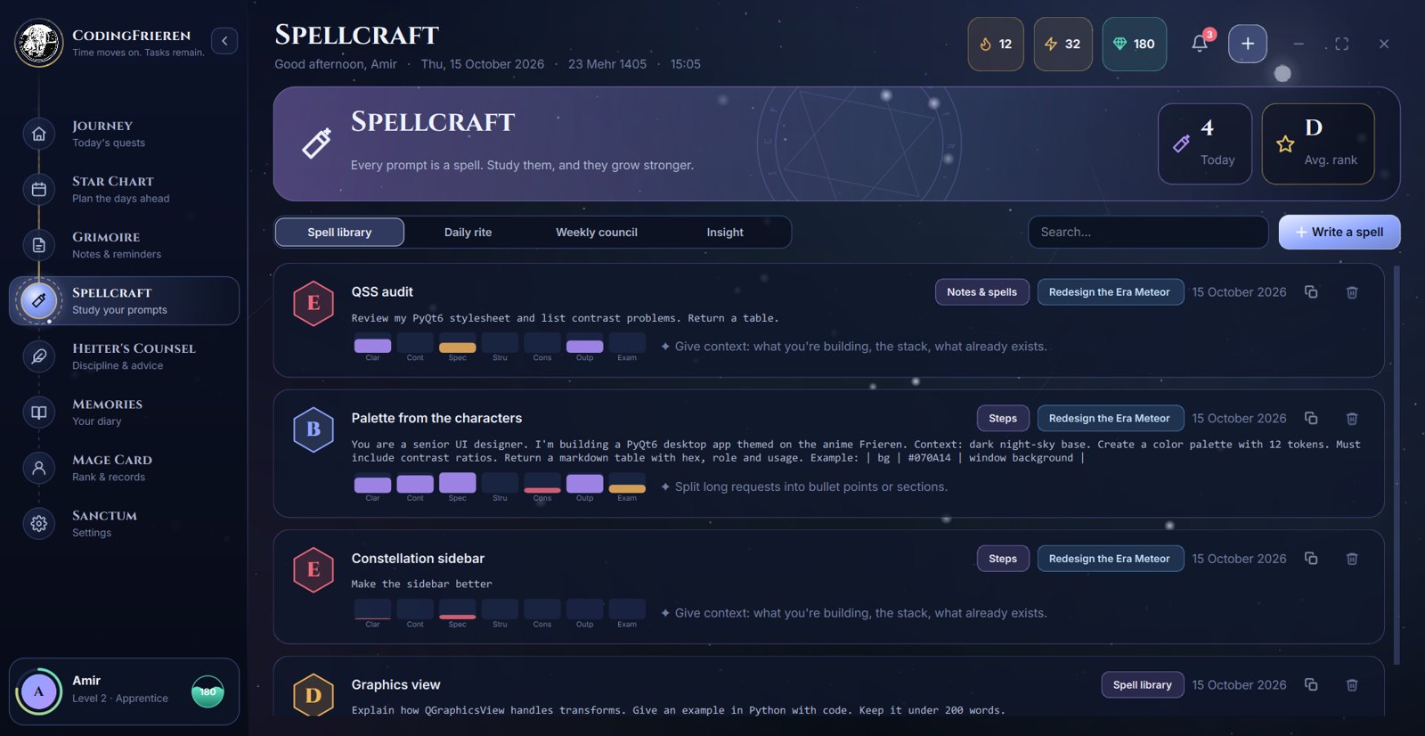 Spellcraft