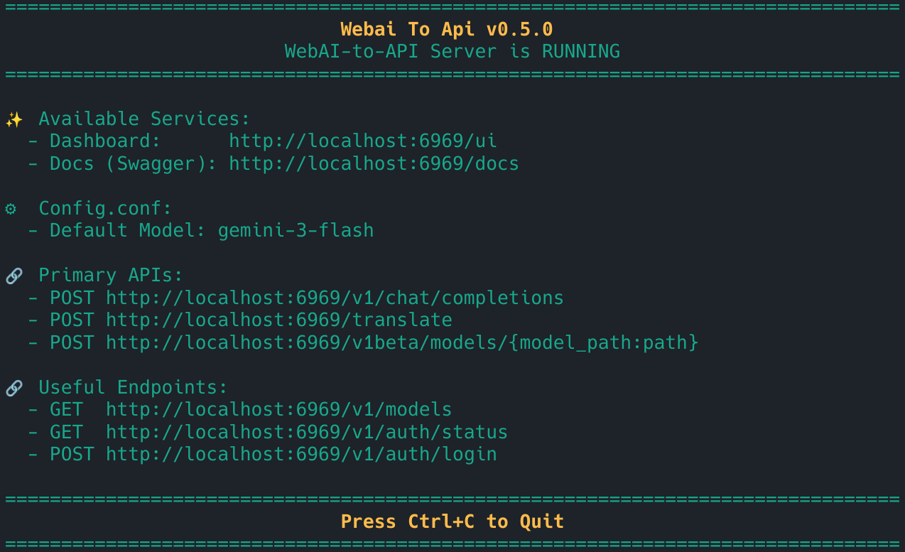 WebAI-to-API Server