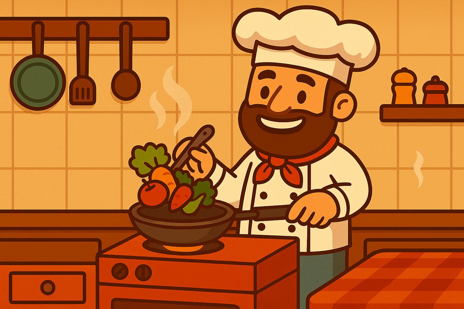 Thème cuisine — démonstration 16:9