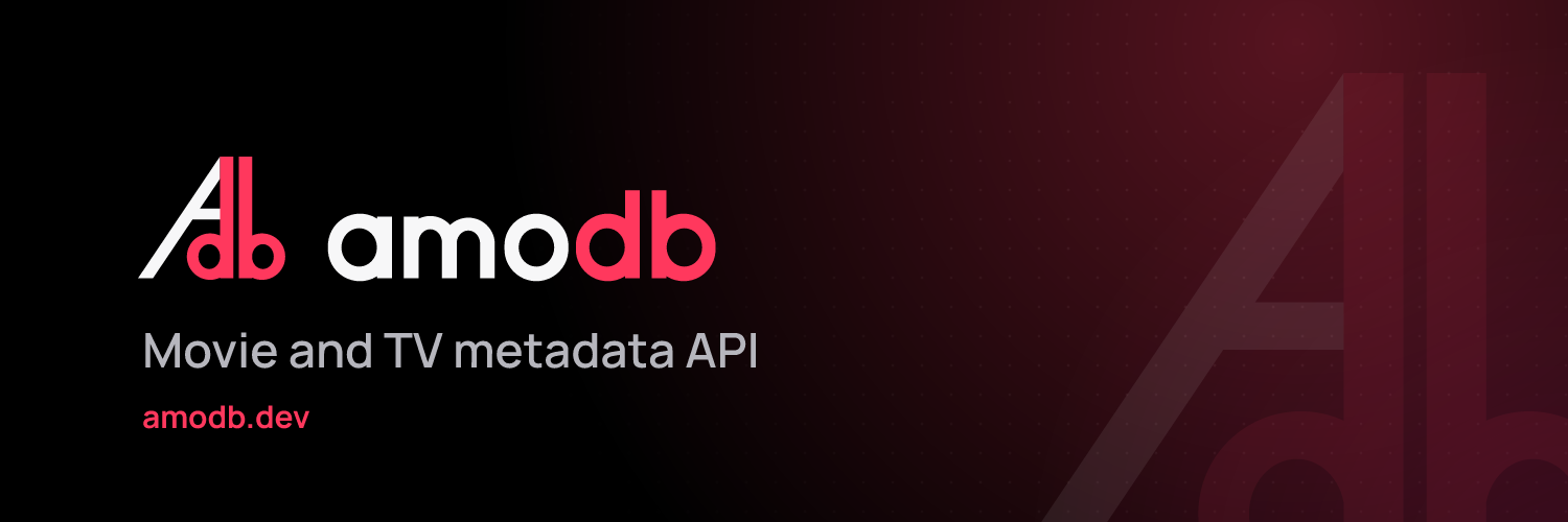 amodb, movie and TV metadata API