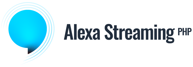Alexa Streaming in PHP logo
