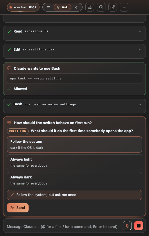 Permissions and questions