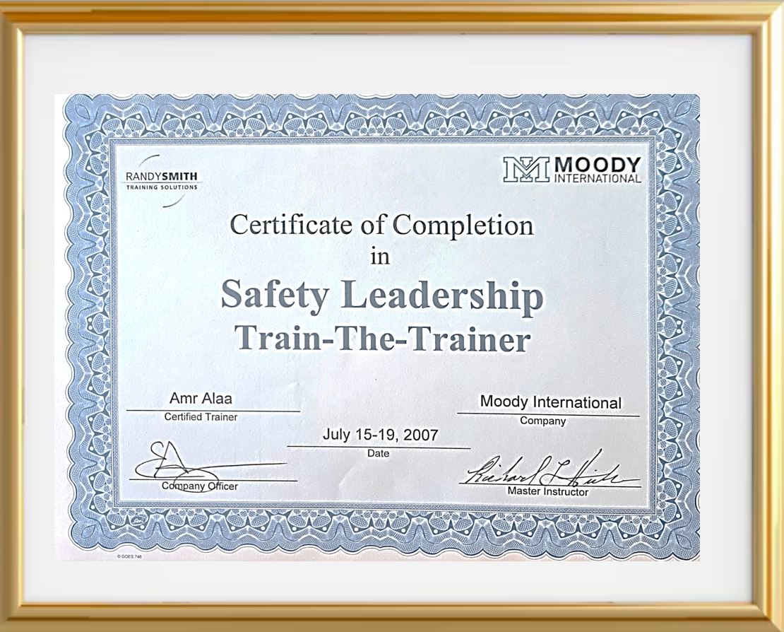 Certificate 1