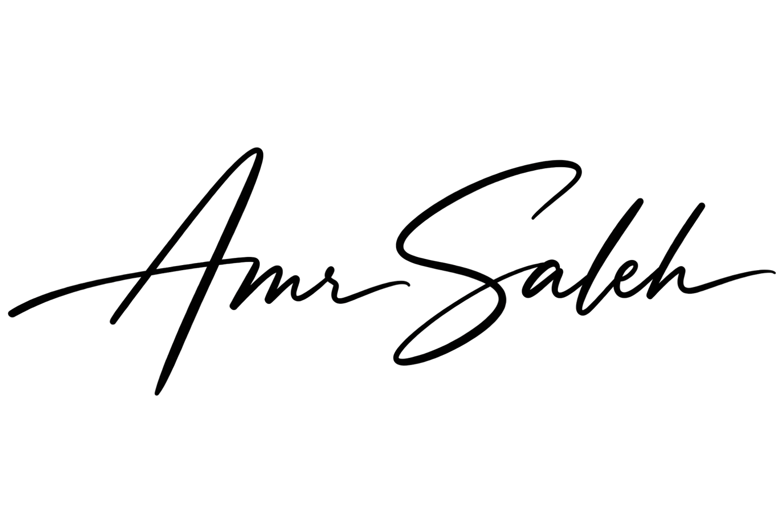 Amr Saleh signature