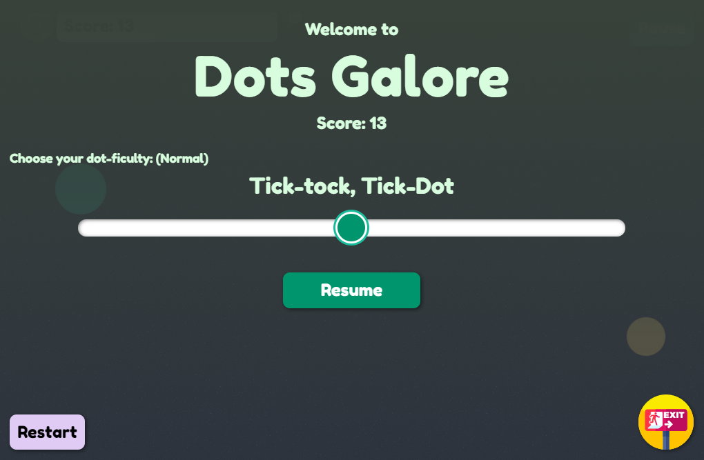 GitHub - An26/DotGame: Catch all the dots and rack up your points. JS ...