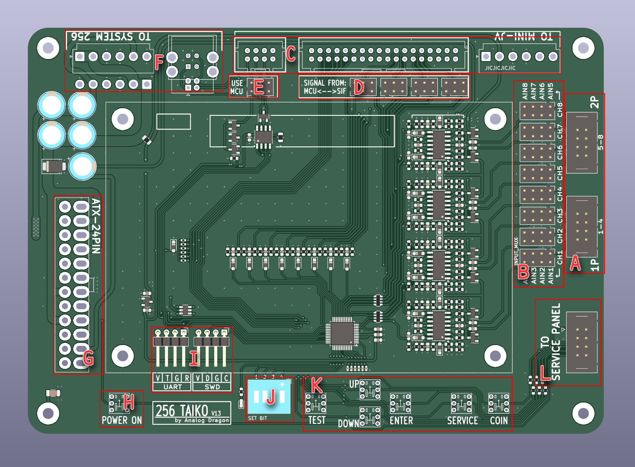 Taiko-256, from the project README