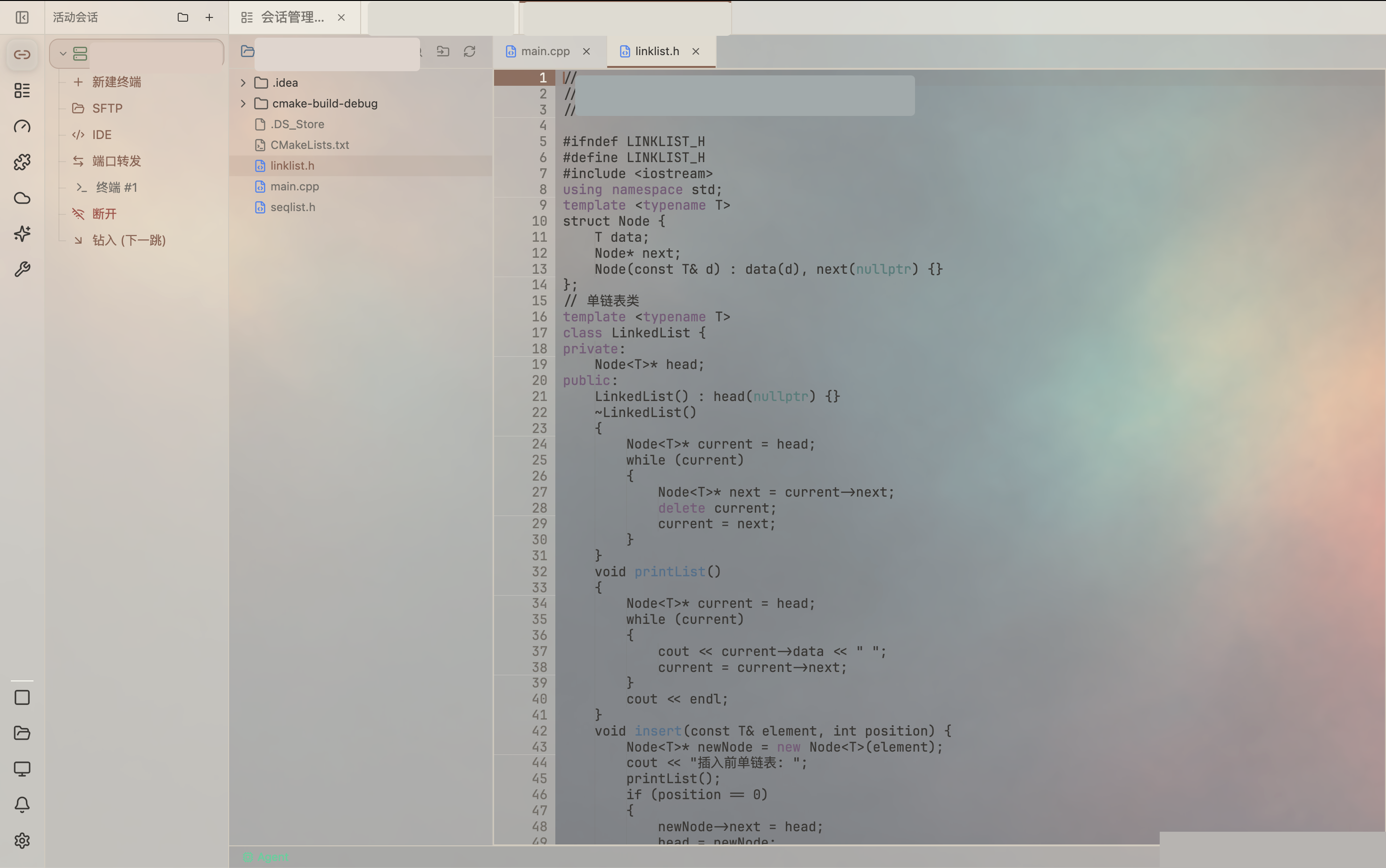 Built-in IDE mode with CodeMirror 6 editor