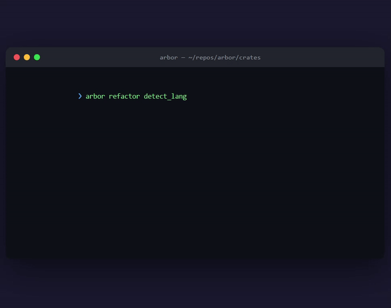 arbor screenshot