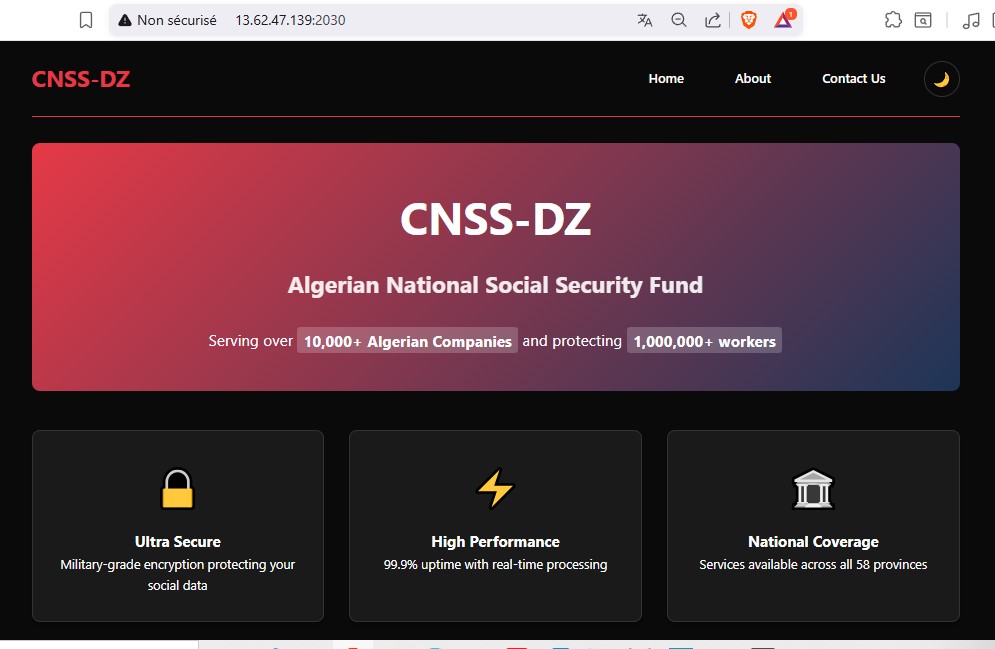 Main Website