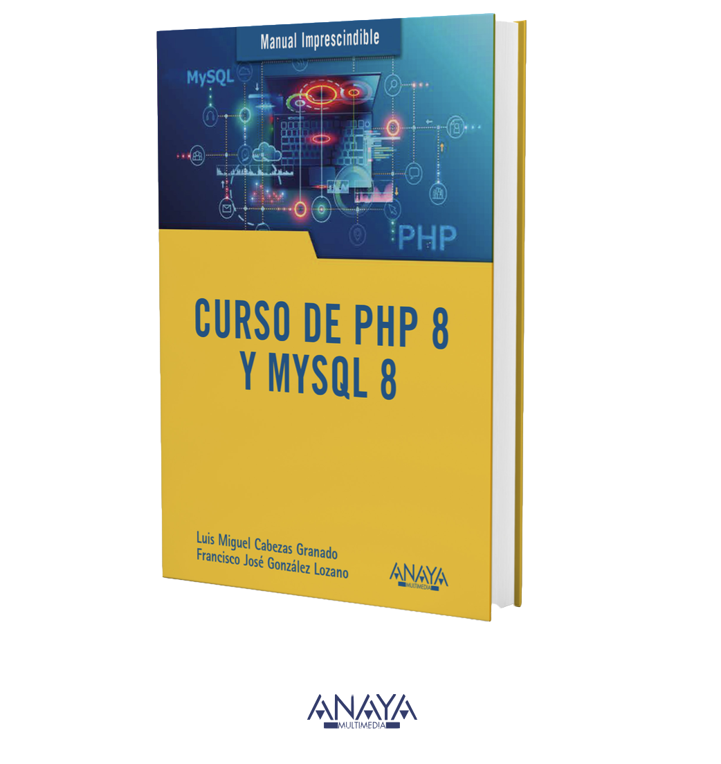 coser Persona especial Caliza GitHub - Anaya-Multimedia/curso-de-php-8-y-mysql-8: Repositorio del libro " curso de PHP 8 y MySQL 8 de Anaya Multimedia"