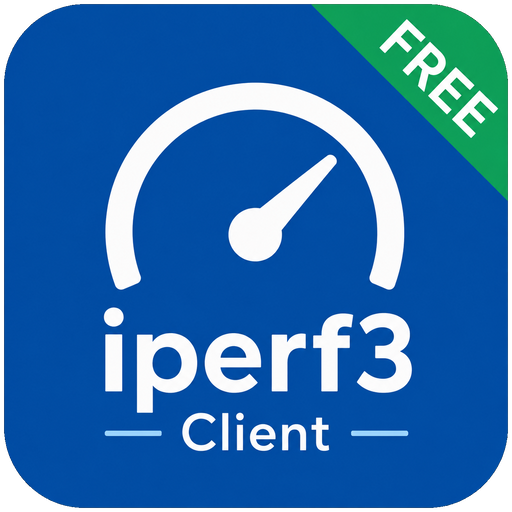 Free iperf3 Client icon