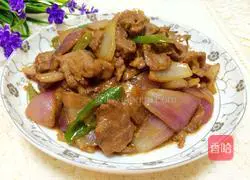 洋葱炒牛肉的做法图解9